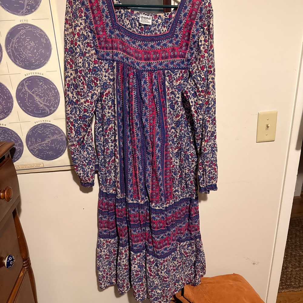 Floral Long Sleeve Dress